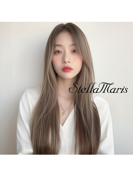 ステラマリス(Stella Maris)の写真/【髪質改善】ダメージレスでサラ艶髪に☆髪質に合わせた縮毛矯正◎顔周りのクセだけ気になる人もお任せ♪