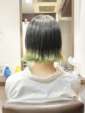 アルバ ヘアリゾート(ALBA) 【ALBAさわ】裾カラー外ハネボブ