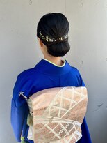 クロード モネ 吉祥寺店(Claude MONET)&nbsp;〈内　夢来〉タイトな大人シニオン◯【訪問着着付け】