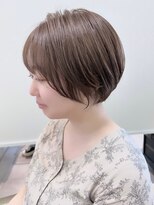 エレノア 仙台(Eleanor)&nbsp;丸みが可愛いショートスタイル【高橋圭】
