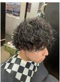 縦落ちパーマ