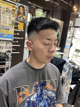 バッドバーバー 蒲田店(BAD BARBER) フェザーアップスキンフェード