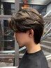 【韓国STYLE】カット + ダウンパーマ＋カルマorニュアンスパーマ　￥22000