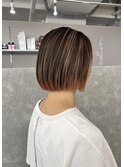 ハイライト×エンドカラー