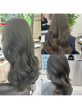 アルドーレフィエロ シンサイバシ(Ardore fiero shinsaibashi) ブリーチなし/オリーブベージュ/透明感【小山田繭】