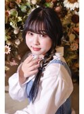女の子満載の三つ編みツイン