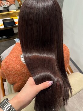 フォンド 津田沼(fond.) 黒髪/ボブルフ/ネビージュ/小顔/ワンレン/韓国/髪質改善/前髪