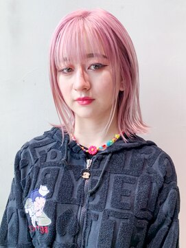 シオン(shion) 似合わせカットアプリコットオレンジメルティカラー_28518