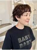 マッシュボブパーマ