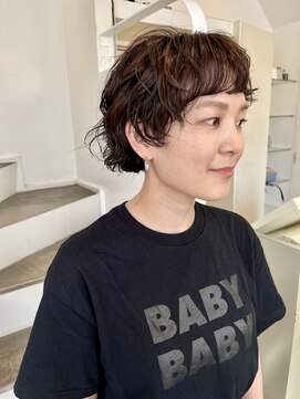 サイズ(cyez) マッシュボブパーマ