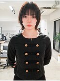 姫カットウルフボブ
