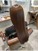 艶髪M3Dカラー　ロングストレート　【新宿/髪質改善】