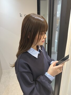 コタ(kota) 大人ガーリー韓国風ヘア♪