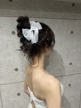 ヘアセットクラン リリー 東梅田店(hair set Clan lily) 高めお団子