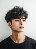 メンズパーマ/20代30代40代