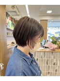 ＊ショートボブ × インナーカラー＊