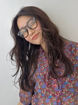 ロンドアンメゾン 原宿(Lond un Maison.) オリーブグレー/韓国風巻き/レイヤーカット/マロンベージュ/原宿