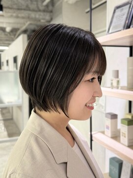 キートス(Kiitos) 横顔美人をつくるショートボブ