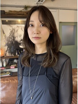 コレット ヘアー 大通(Colette hair) レイヤーカット/オリーブグレージュ/オリーブカラー/透明感