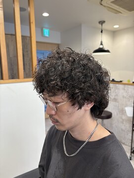 マジック(magic) ウルフマッシュ×スパイラルパーマ