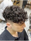 men's/メンズ/フェザーパーマ/サーフカール/スペインカール/渋谷