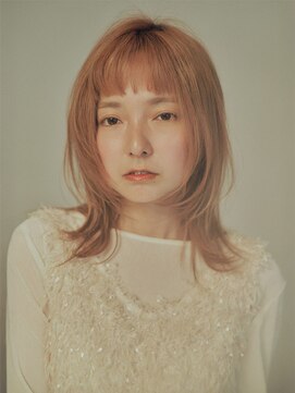 ビィシャイン 小野店 ミルキーベージュミディ