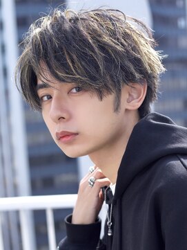 エイド 恵比寿(aid) メンズハイライトメッシュショート