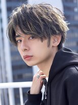 エイド 恵比寿(aid) メンズハイライトメッシュショート