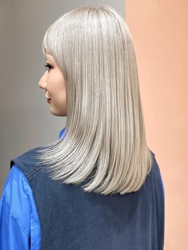 イギー(igggy) ブリーチカラー☆ホワイトグレージュ