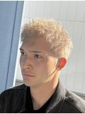 スパイキーショート ホワイトミルクティー