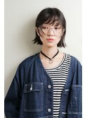 サロンワーク×切りっぱなしボブ