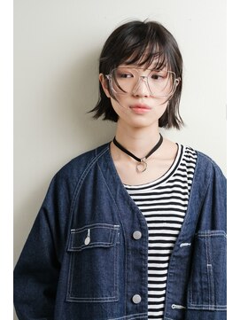 ルーシー ヘアデザインワークス(Lucy Hair Design Works) サロンワーク×切りっぱなしボブ