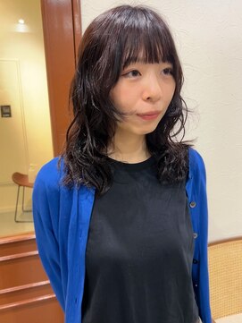 レス 伏見(LESS) [LESS 伏見/丸の内/栄/名古屋]ウルフパーマミディアム★大野