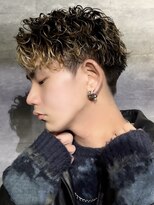 アノ 別府店(Ano.)&nbsp;大分シャドウパーマメンズマッシュ波巻きパーマツイストパーマ