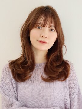 アース 小禄店(EARTH) 暖色カラー/アプリコットオレンジ/春イメチェン