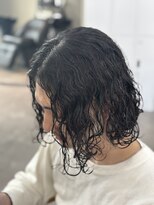 スウェル 稲毛店(Swell)&nbsp;MEN’S HAIR/サーフカール/刈り上げセンターパート/稲毛