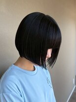 クララジャパン ナベシマ(CLALA JAPAN Nabeshima)&nbsp;縮毛矯正　質感ストレート　髪質改善カラー　顔まわり　ブリーチ