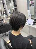 ○ 丸みショートボブ