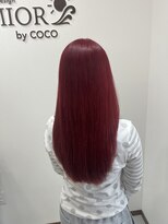 ミオール バイ ココ(MIOR by COCO) ブリーチ1回で叶う艶チェリーレッド★