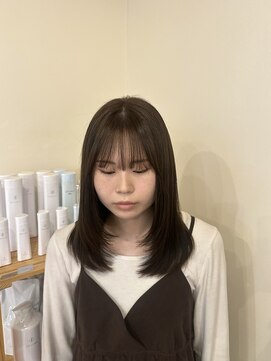 ナチュラルターバン(NATURAL Turban) 顔周りレイヤー