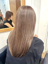 ハーツ 青山表参道店(Heart's) 白髪ぼかし脱白髪染め似合わせレイヤーカット40代50代60代