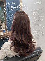 ヒール 銀座(heel) コテ巻き風デジタルパーマ
