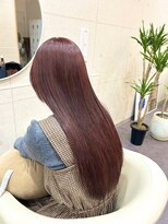 ソル(SOL)&nbsp;ブリーチ無しダブルカラー+髪質改善トリートメント