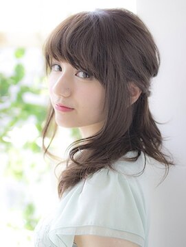 ラ シーク ふじみ野西口店(Ra:seek) ふんわり外人風ハーフアップ★