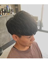 ヘアアイラッシュ リベット(hair eyelash RIVET)&nbsp;サイドパート×マッシュ