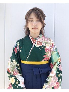 スティードトーキョー(Steed Tokyo) hakama × half up【Steed/立川】