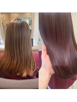 アイフィット(i fit)&nbsp;ピンクパープル×髪質改善水素トリートメント