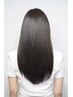 【ヘアカラーなど薬剤履歴の方対象】￥19250→￥17050　プレミアム縮毛矯正