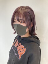 エヌヘアーファクトリー(n hair factory)&nbsp;ラベンダーカラーのフェミニンボブ