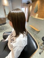 サンク(thank)&nbsp;艶髪カーキグレージュ